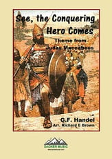 See, the Conquering Hero Comes Concert Band sheet music cover